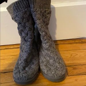 Ugg sweater boots!